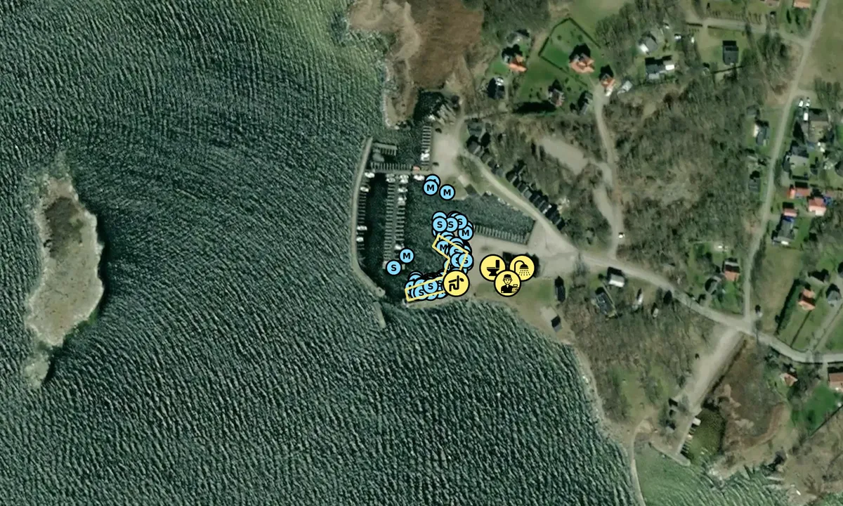 Satelite image of Torhamn Gästhamn