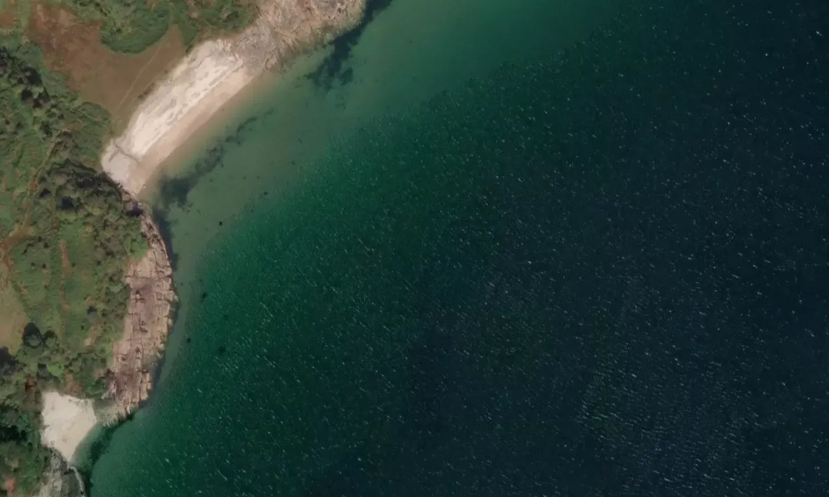 Satelite image of Torrisdale Bay