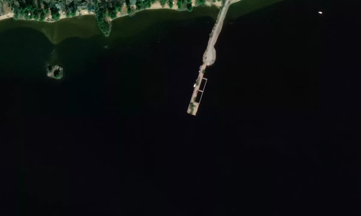 Satelite image of Town Dock 1