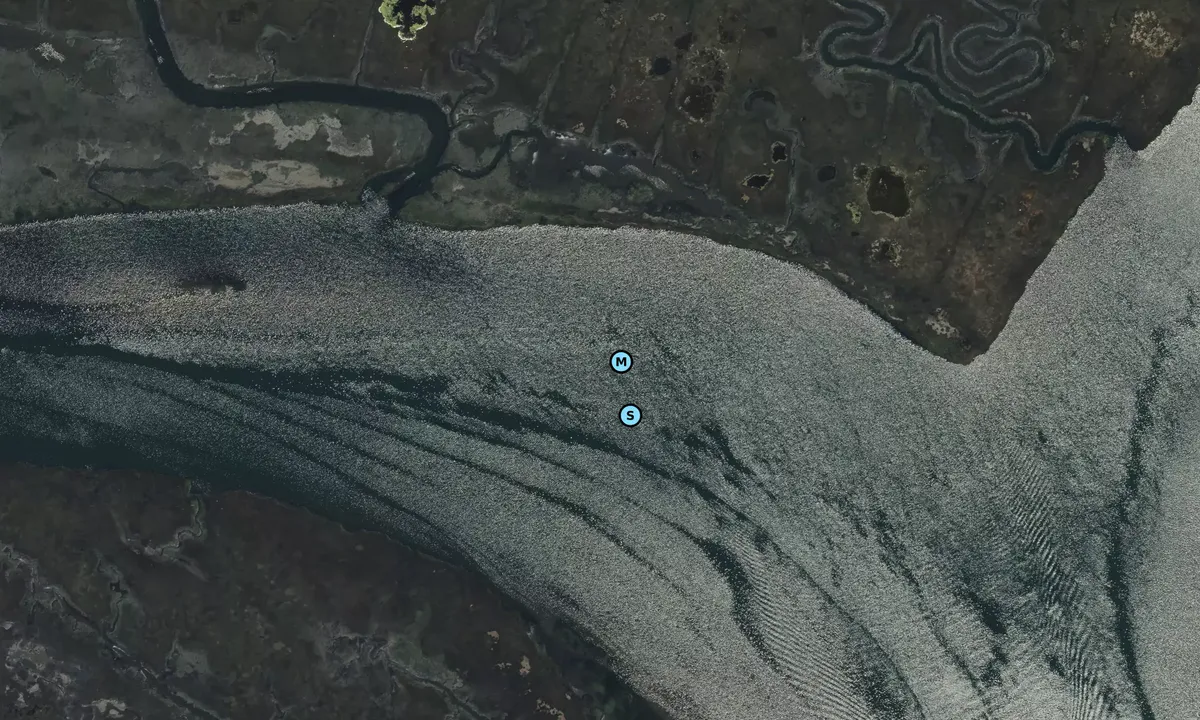 Satelite image of Townsend Channel