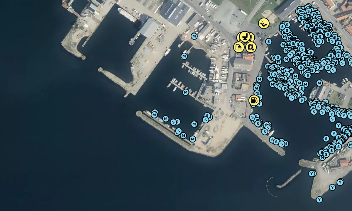 Satelite image of Træskibsforeningen Faaborg