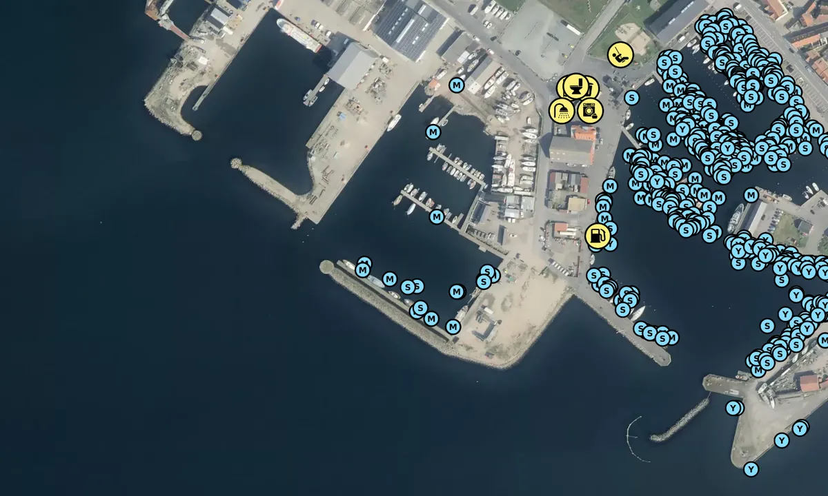 Satelite image of Træskibsforeningen Faaborg