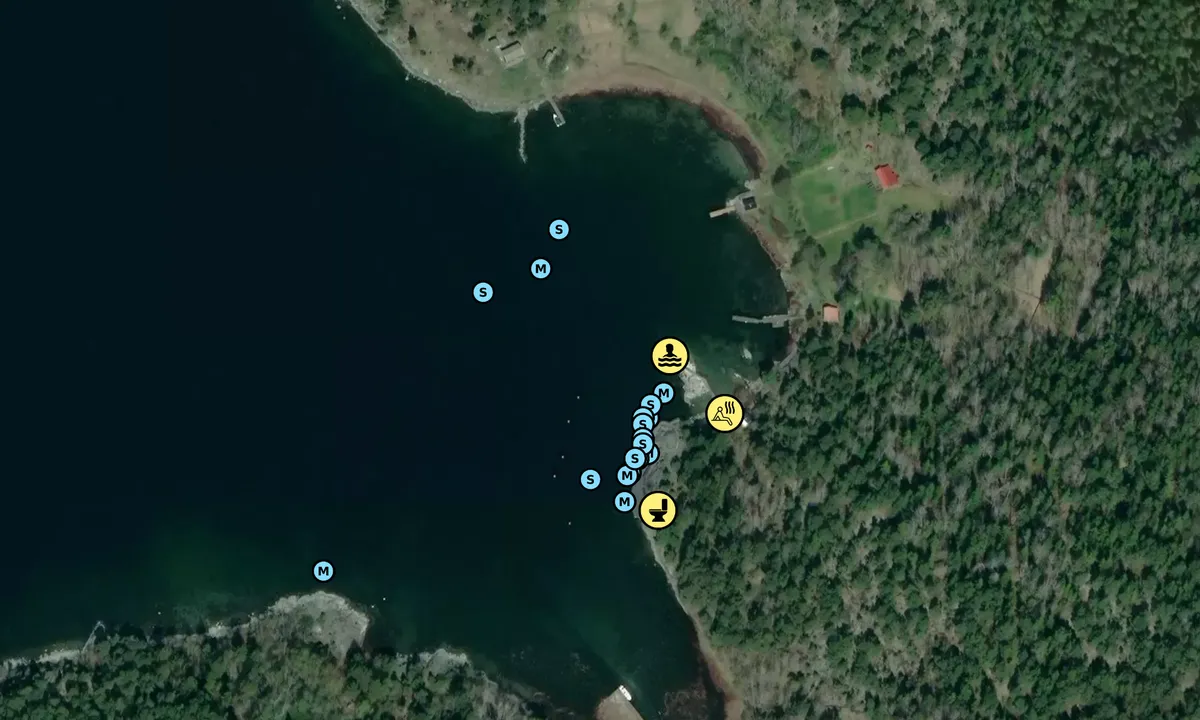 Satelite image of Trälhavets Båtklubb - Kålö