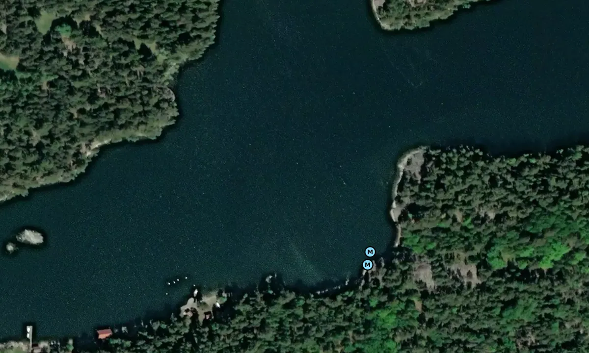 Satelite image of Träskö - Högholmen