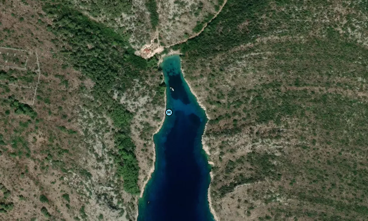 Satelite image of Travna
