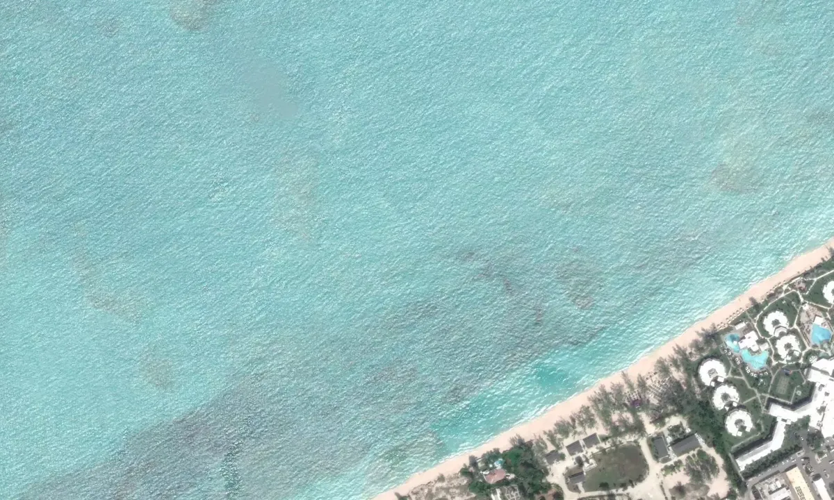 Satelite image of Treasure Beach