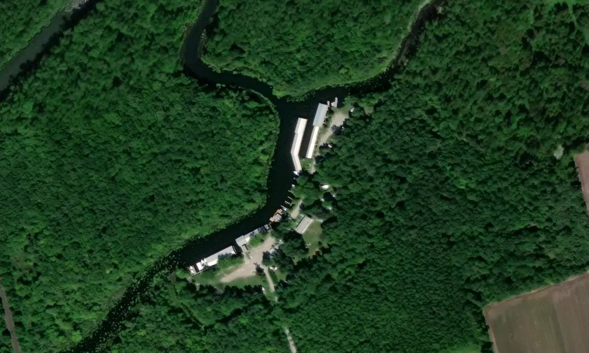Satelite image of Trent Talbot Marina