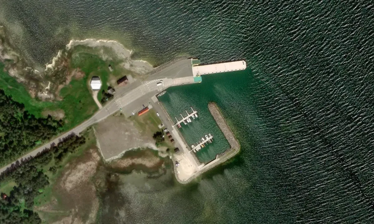 Satelite image of Triigi sadam