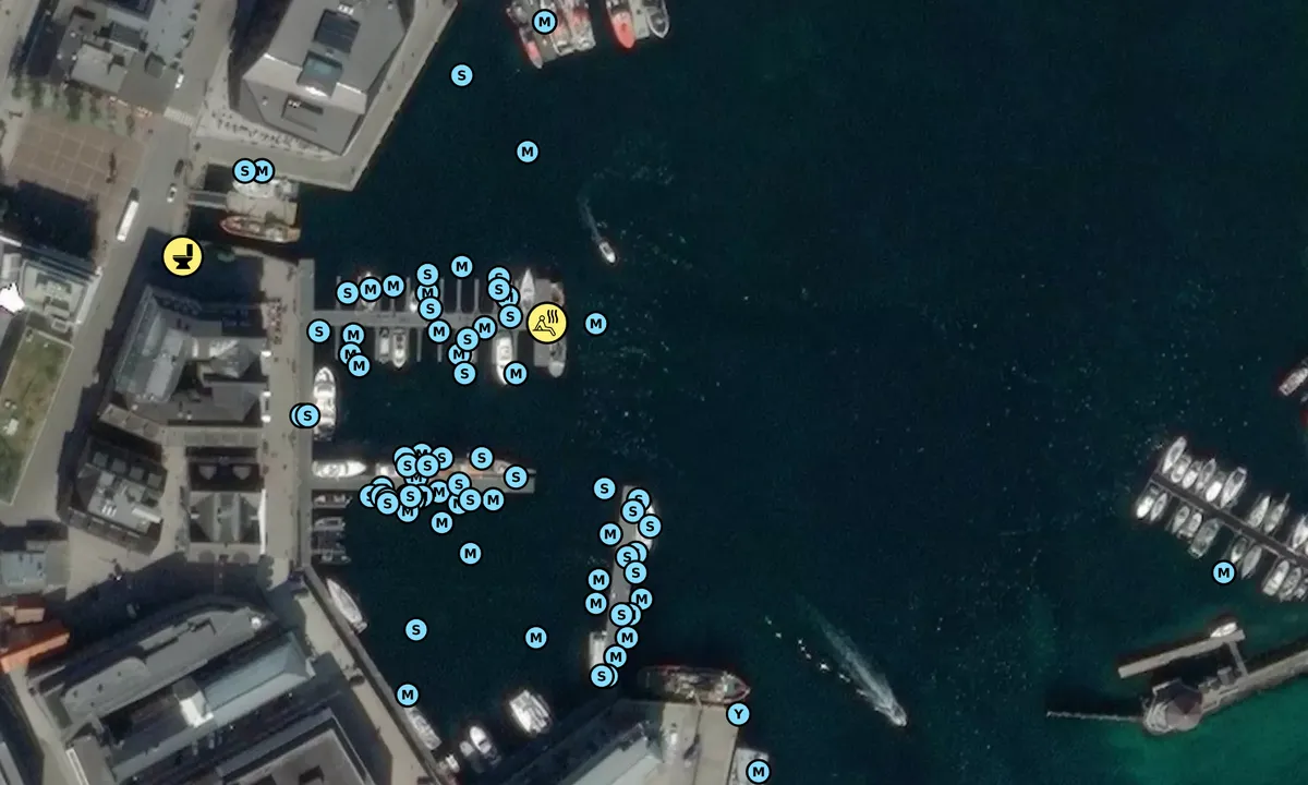 Satelite image of Tromsø