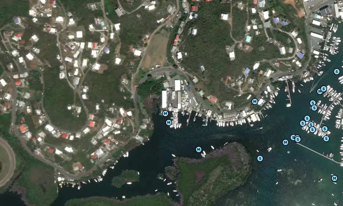 Satelite image of Tropical Marine