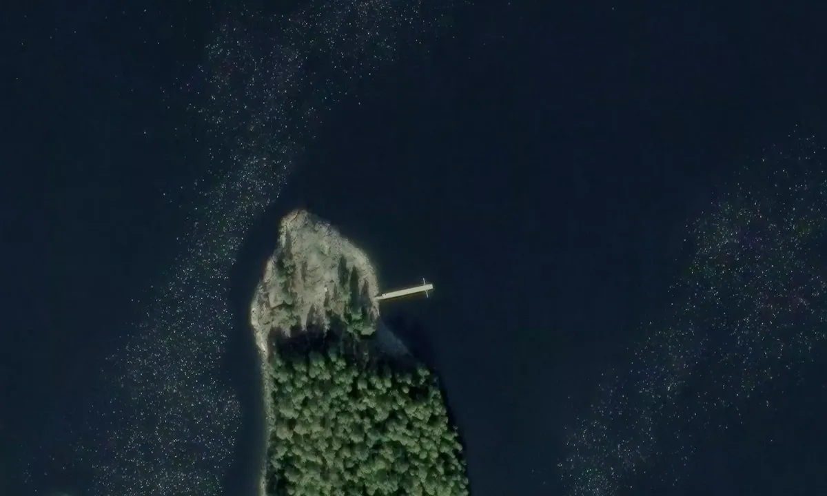 Satelite image of Truthällan kolkajen