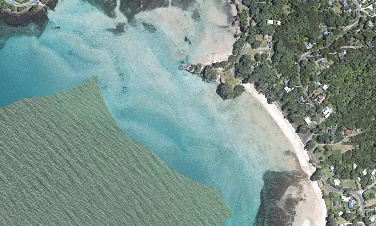 Satelite image of Tryphena