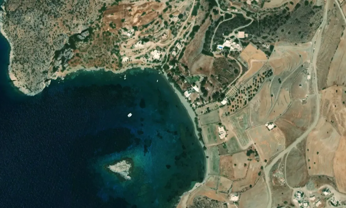 Flyfoto av Tsigouri beach