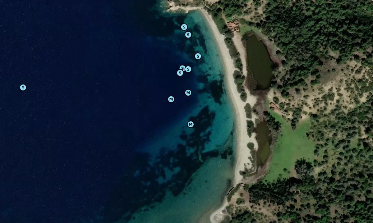 Satelite image of Tsoungria ouest/ Chester Bay