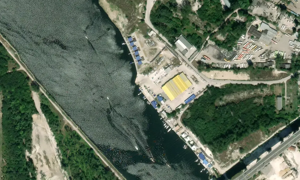 Satelite image of TTZ 