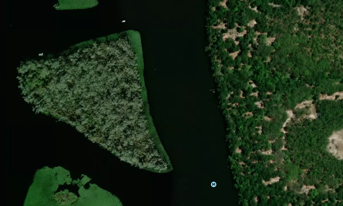 Satelite image of Turkey Island - 1
