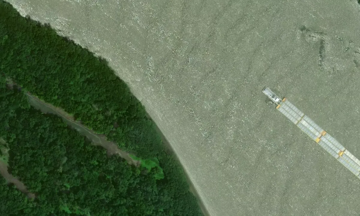 Satelite image of Turkey Island