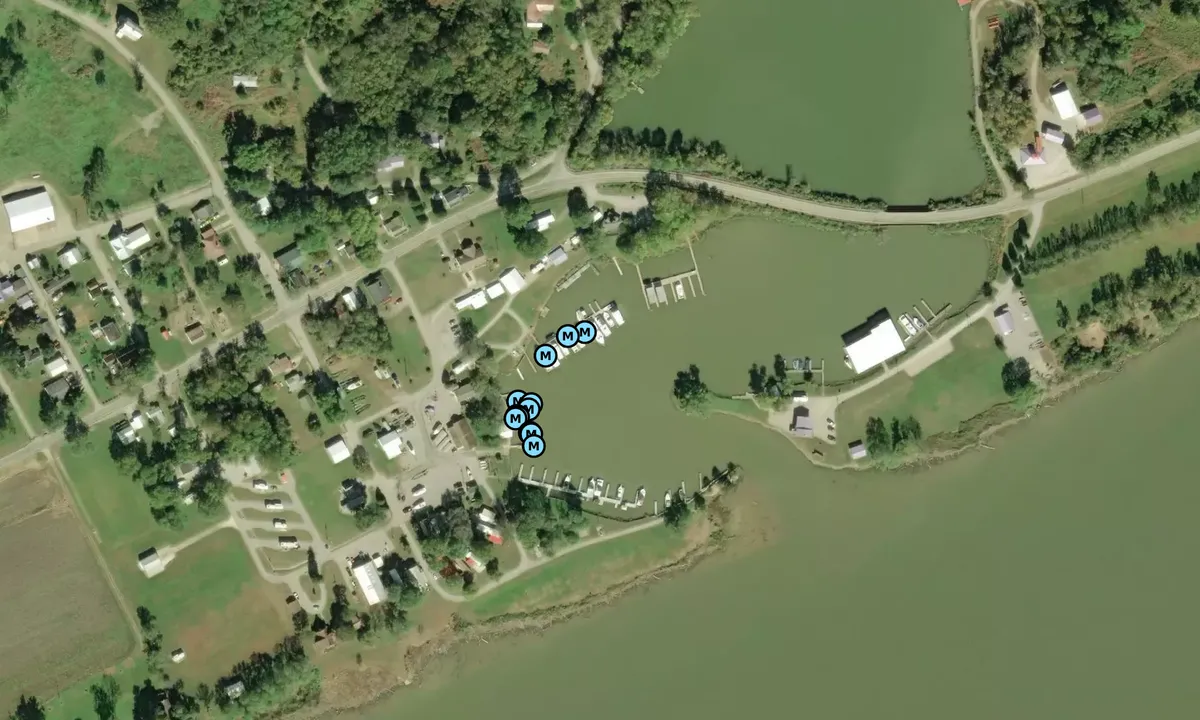 Satelite image of Turtle Creek Harbor