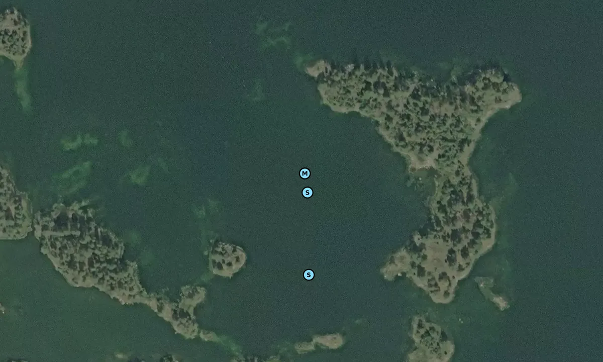 Satelite image of Tväggesholmen