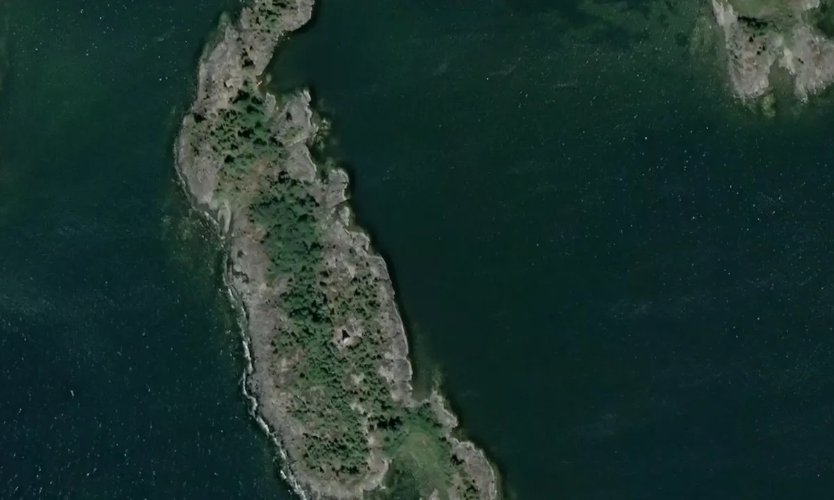 Satelite image of Tvärvärpan