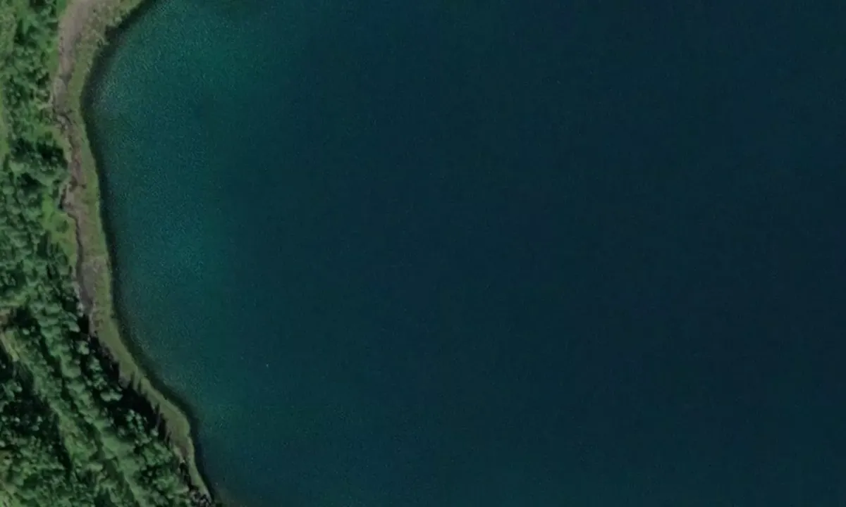 Satelite image of Tverrfjorden