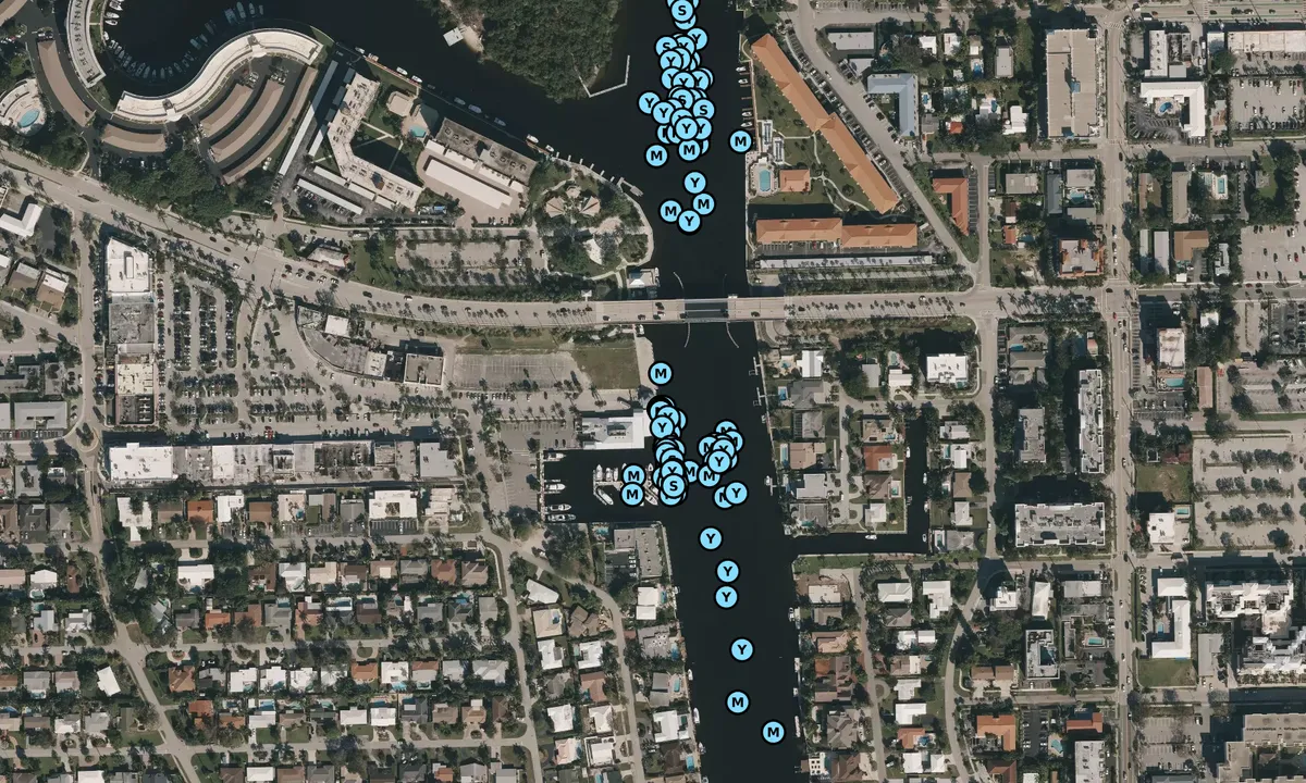 Satelite image of Two Georges at the Cove