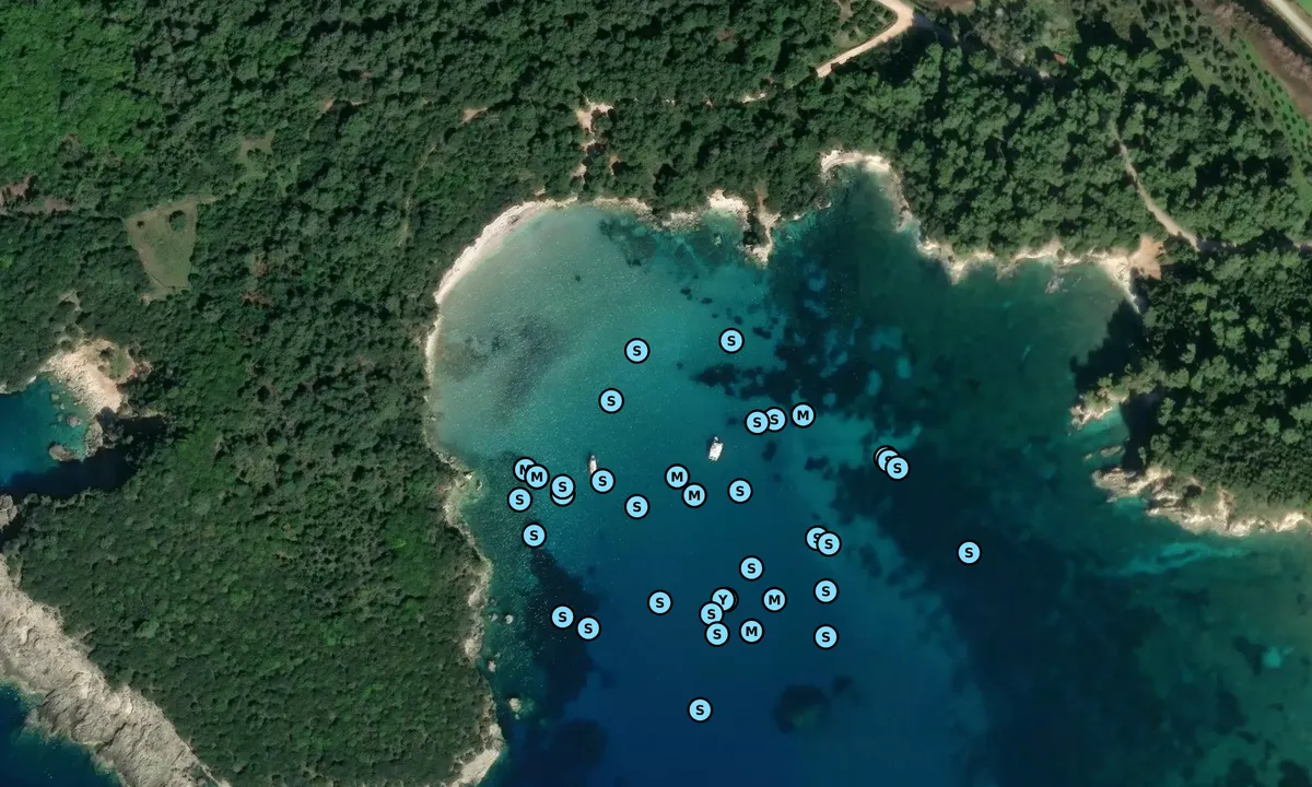 Satelite image of Two Rocks Bay