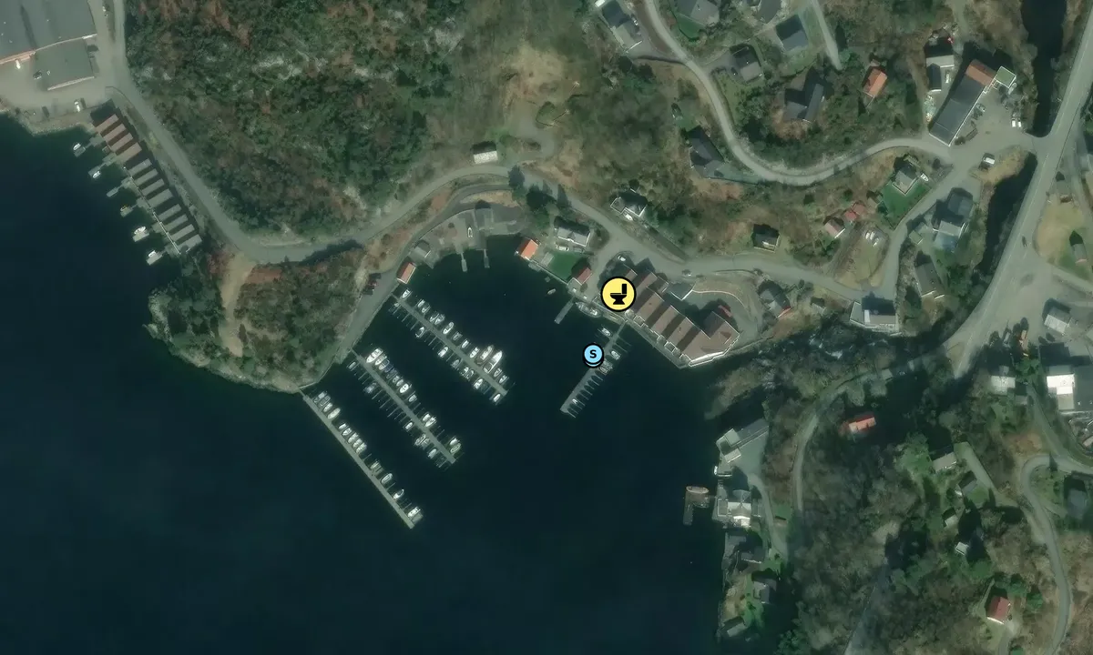 Satelite image of Tysnes Sjø og Fritid Gjestehavn - Uggdal