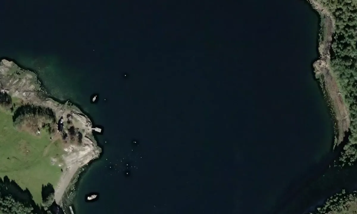 Satelite image of Tysnesøy