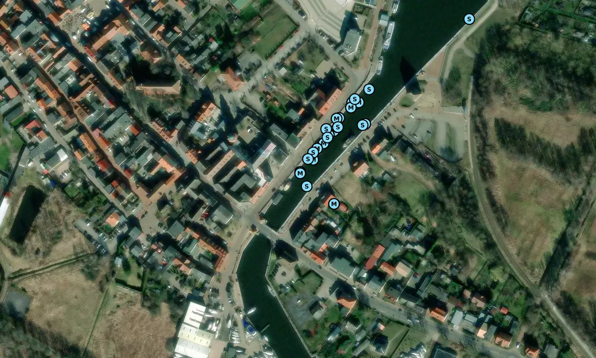 Satelite image of Ueckermunde