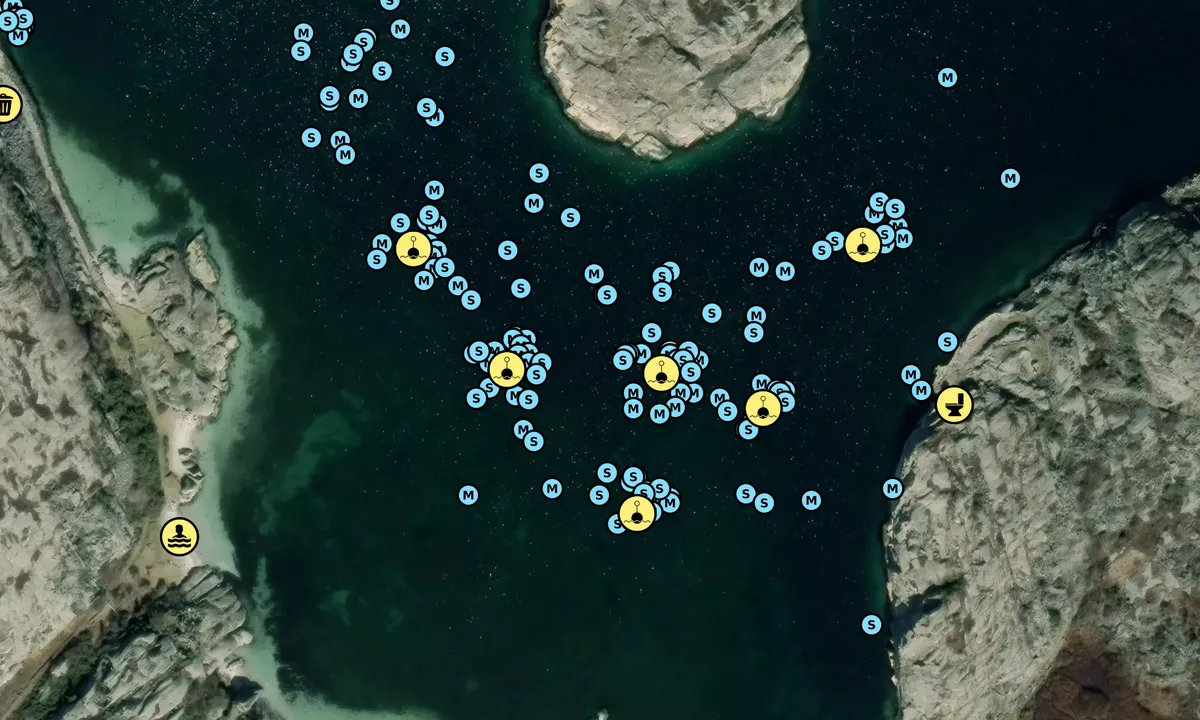 Satelite image of Ulön - Dannemark