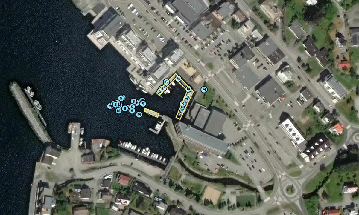 Satelite image of Ulsteinvik
