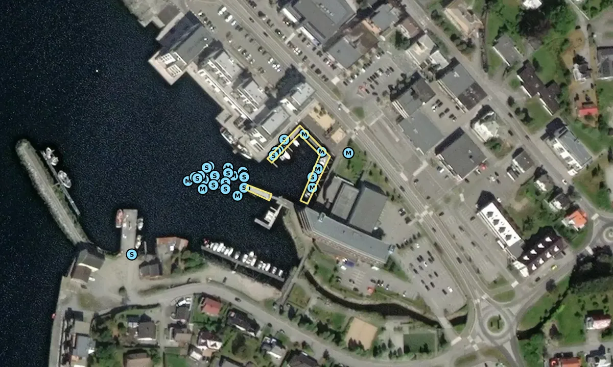 Satelite image of Ulsteinvik