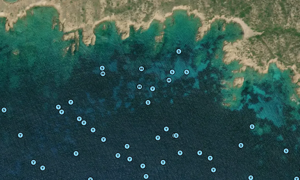 Satelite image of Ultima Cala
