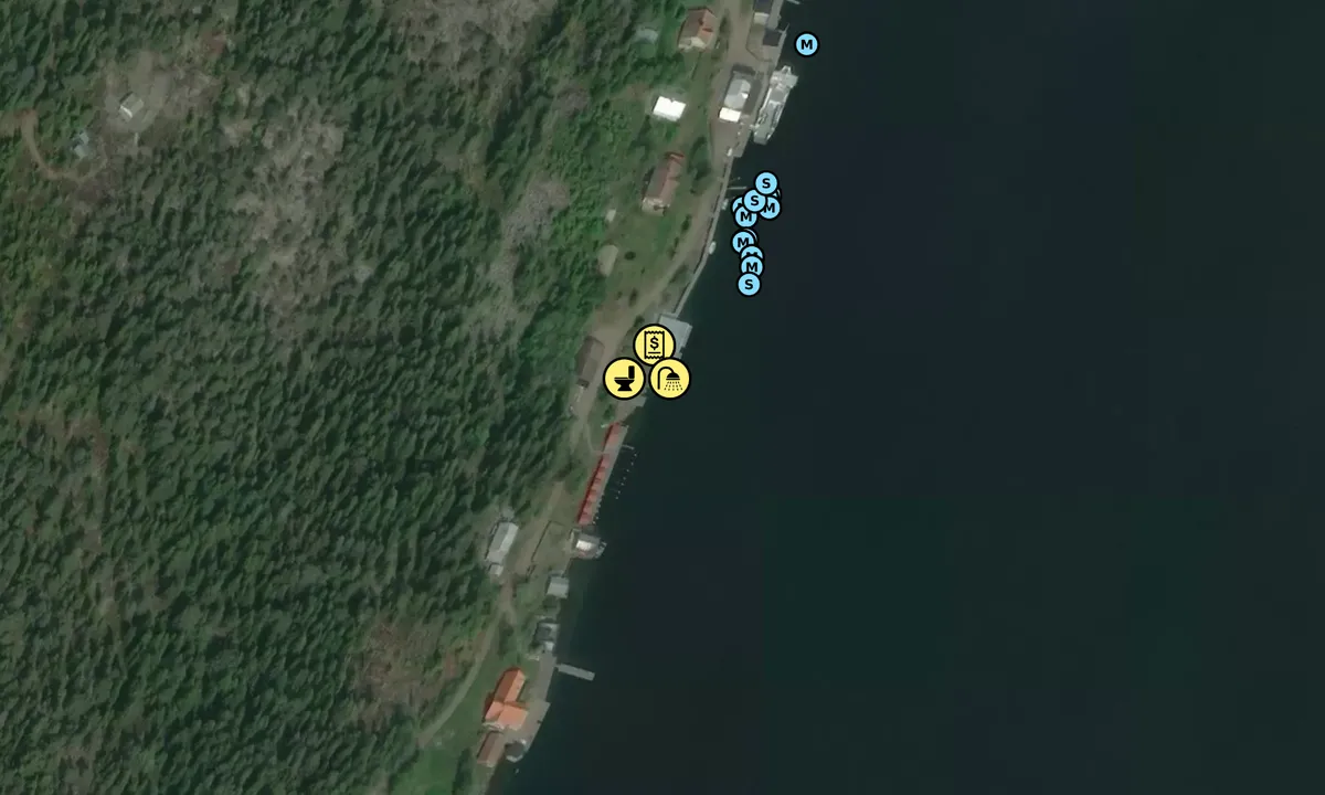 Satelite image of Ulvöhamn - Kommunkajen