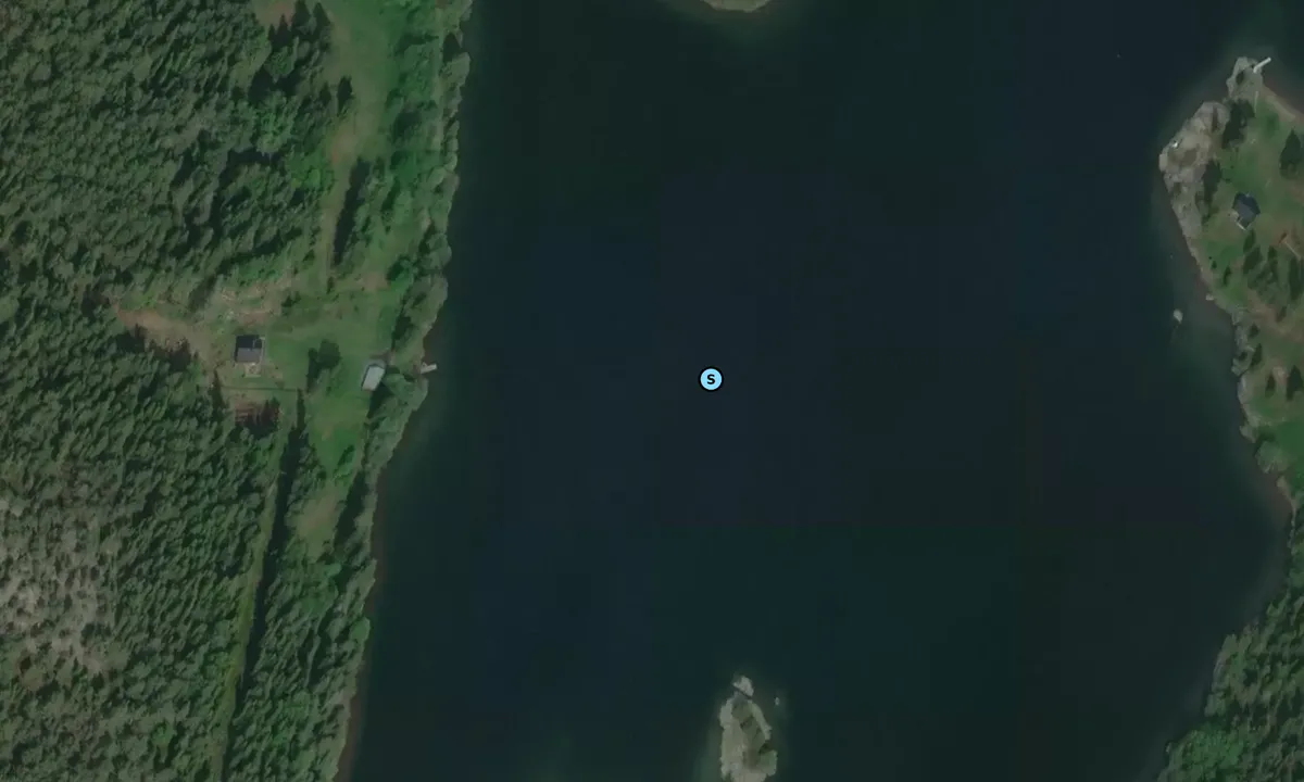 Satelite image of Ulvösundet