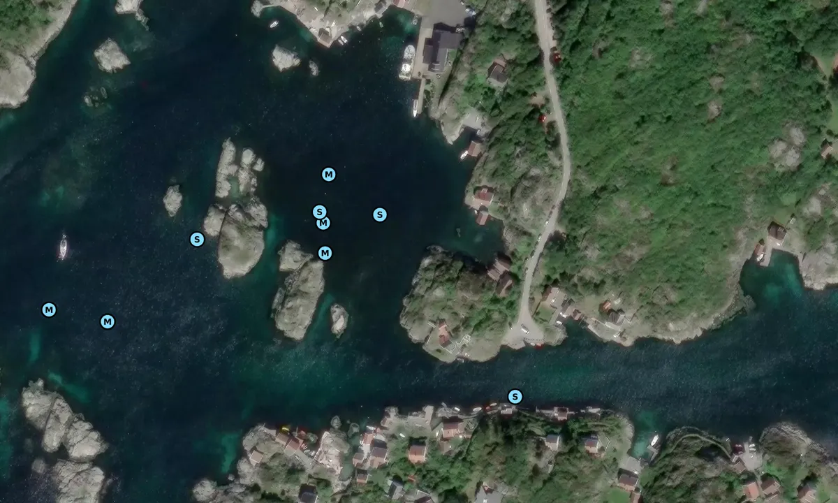 Satelite image of Ulvøysund