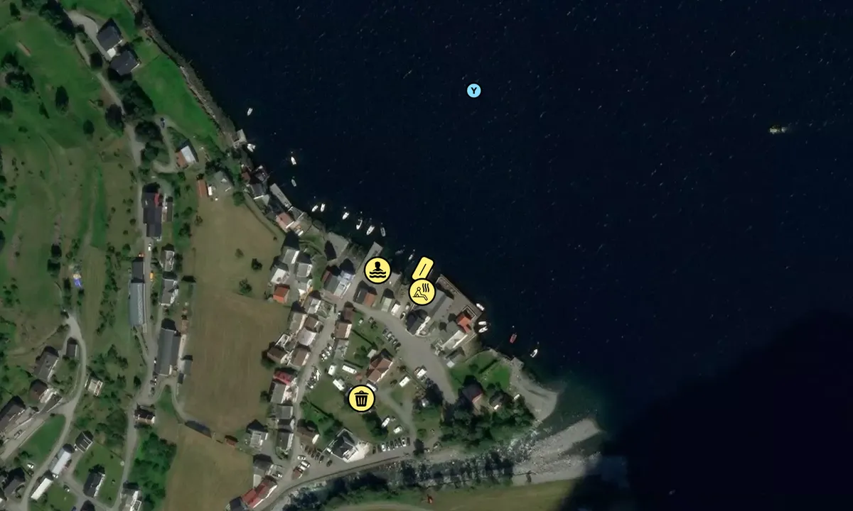 Satelite image of Undredal 