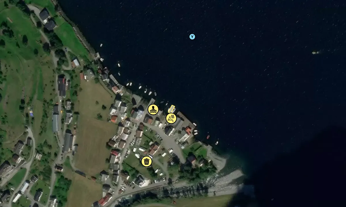 Satelite image of Undredal 