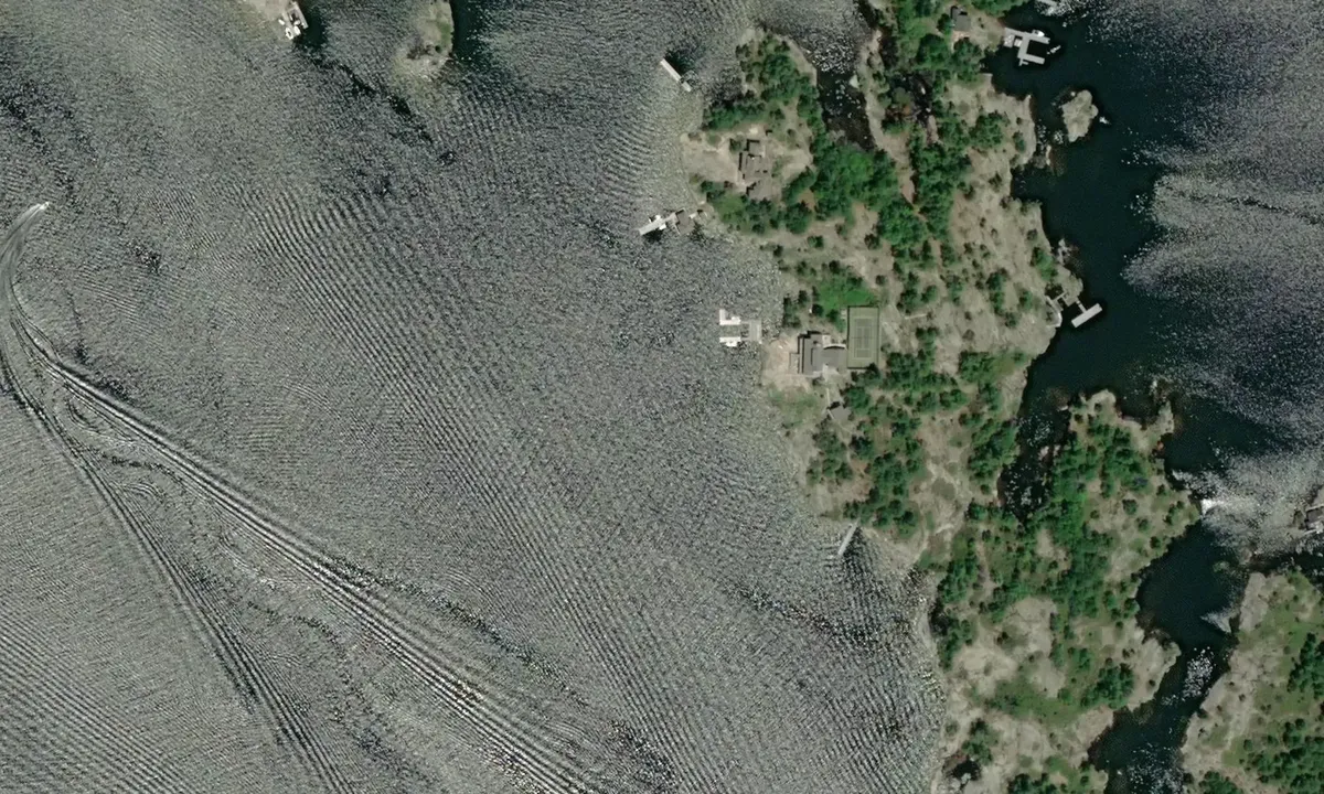 Satelite image of Unnamed Bay