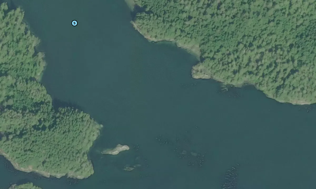 Satelite image of Unnamed Cove