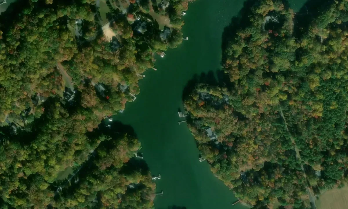 Satelite image of Upper Mill Creek