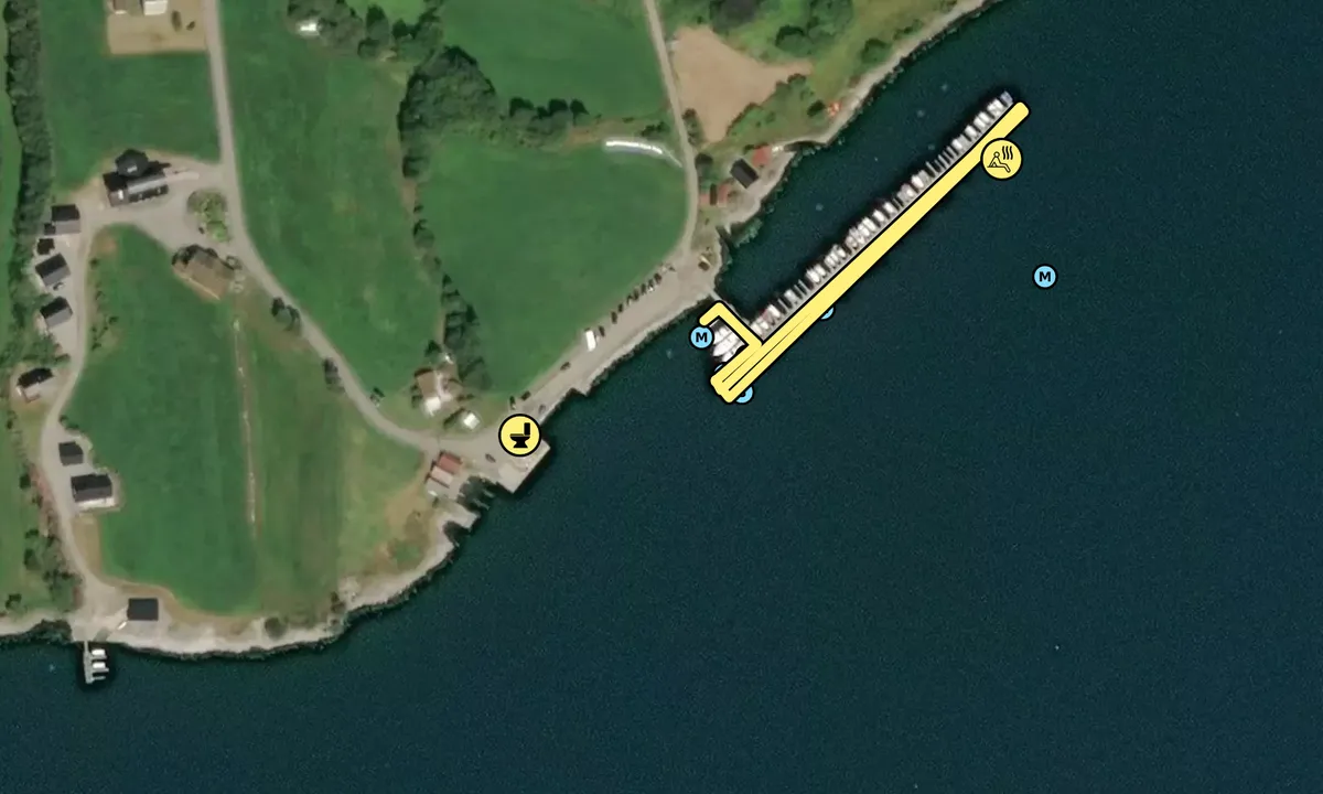 Satelite image of Urke - Hjørundfjorden