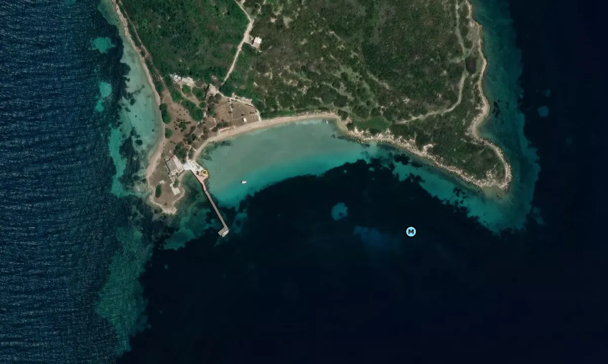 Satelite image of Urla Island - South