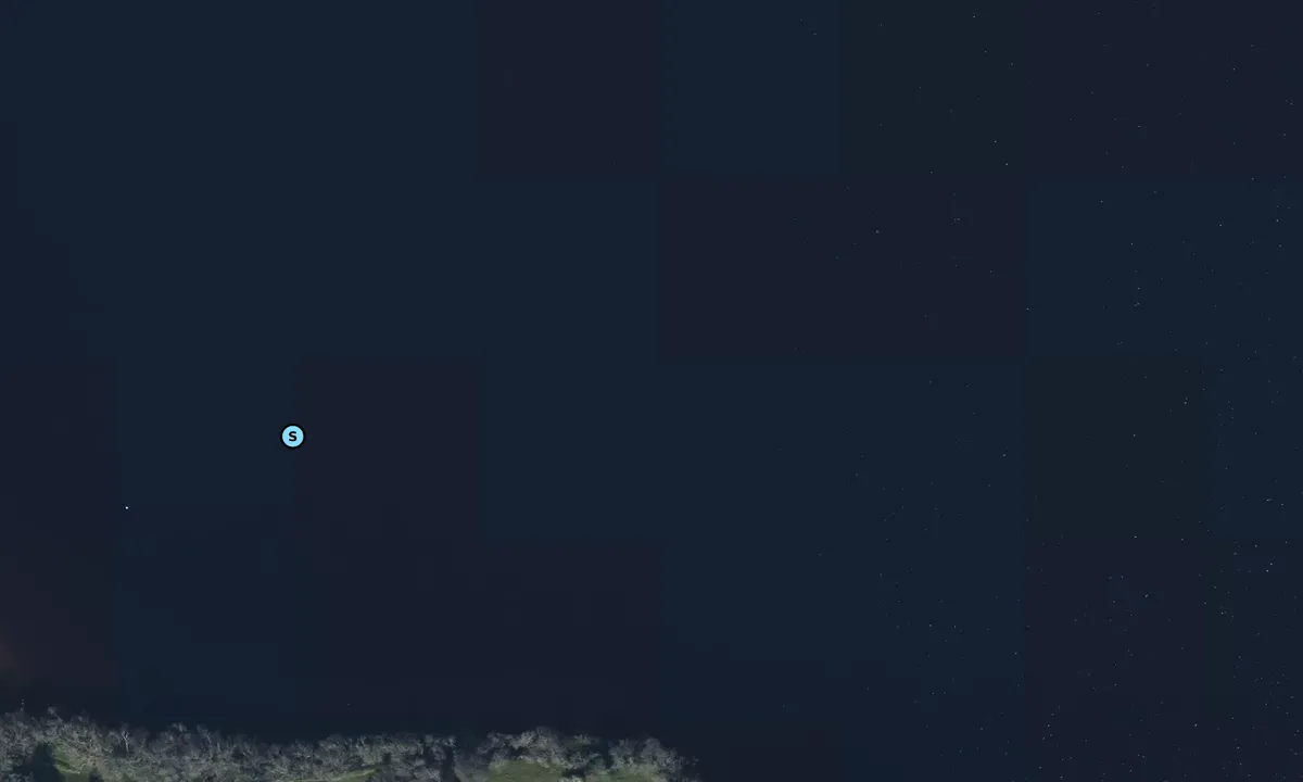 Satelite image of Urquhart Bay and Castle