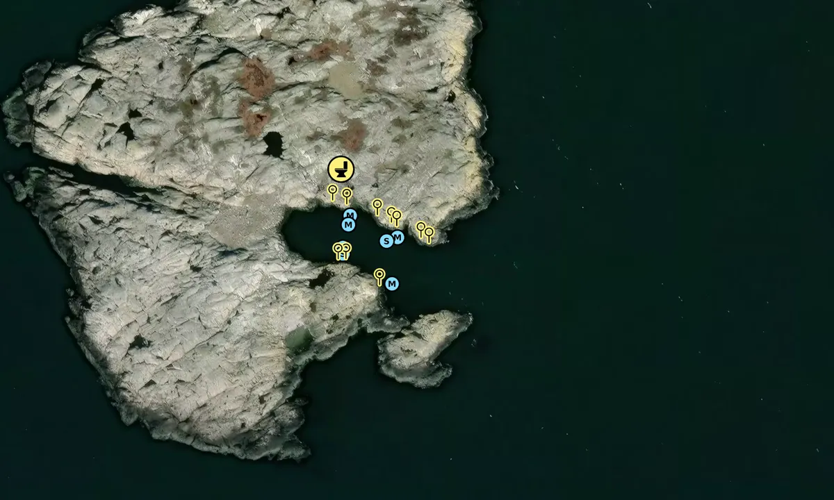 Satelite image of Ussholmen