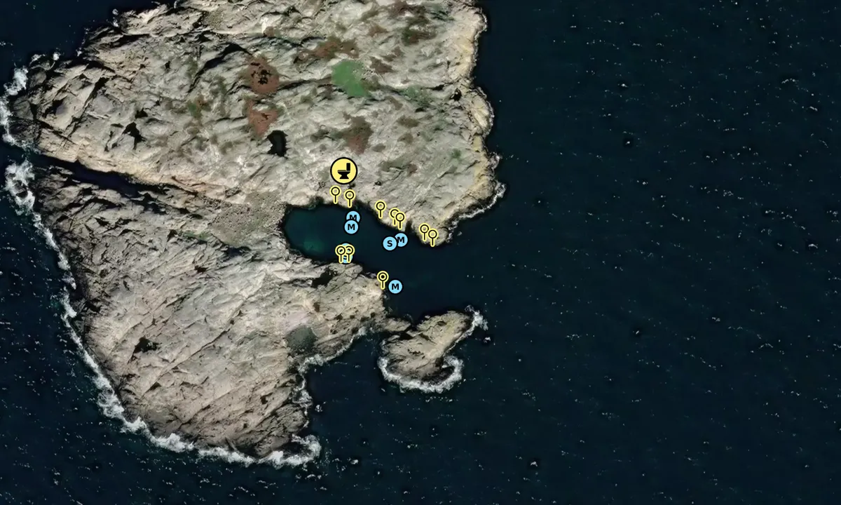 Satelite image of Ussholmen