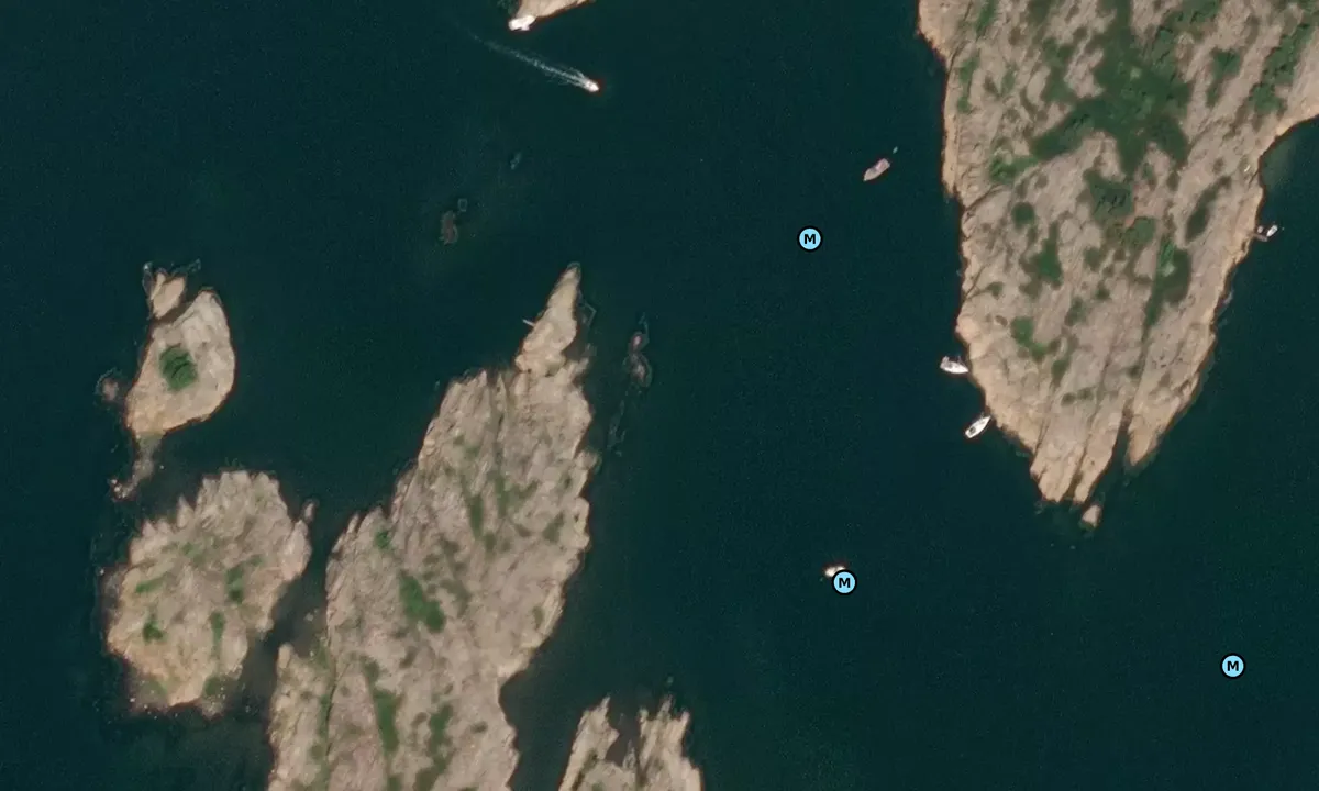 Satelite image of Utgårdkilen - Vesterøy