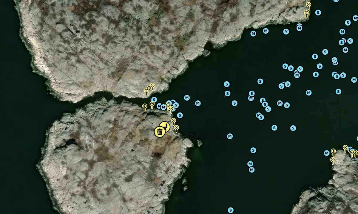 Satelite image of Utkäften - Karlsholmen