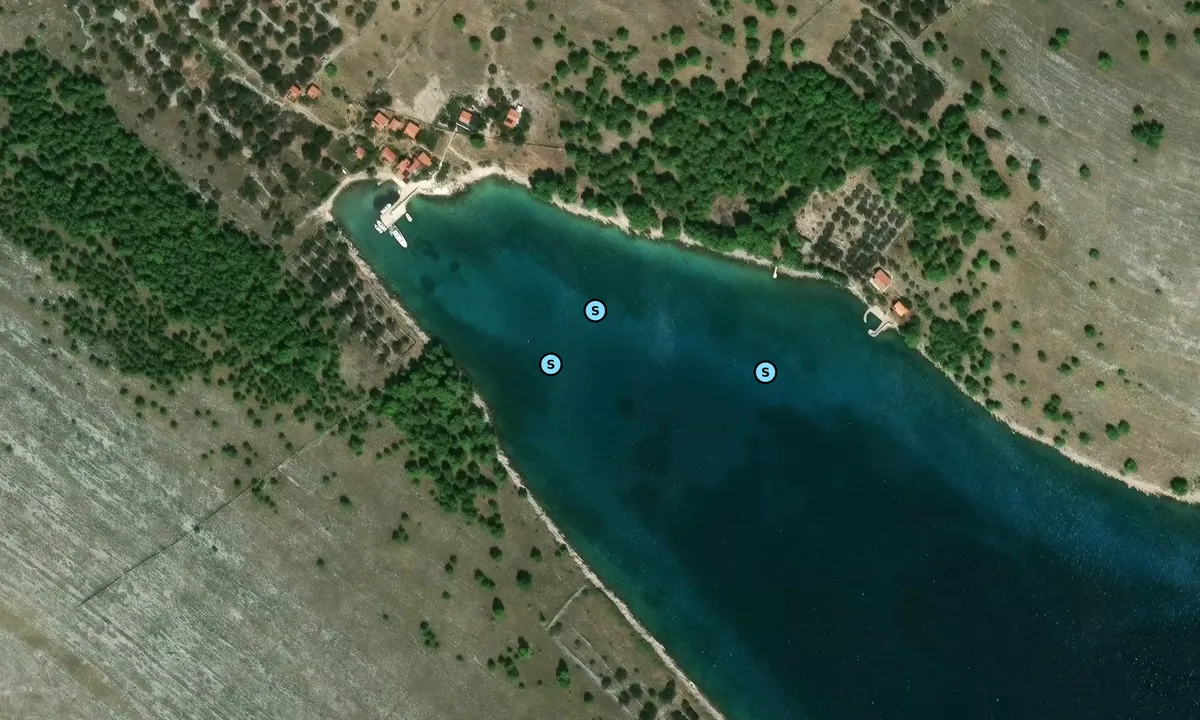 Satelite image of Uvala Donji Statival